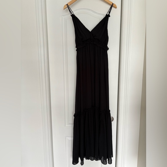 Abercrombie & Fitch Black Maxi Dress - Picture 2 of 4